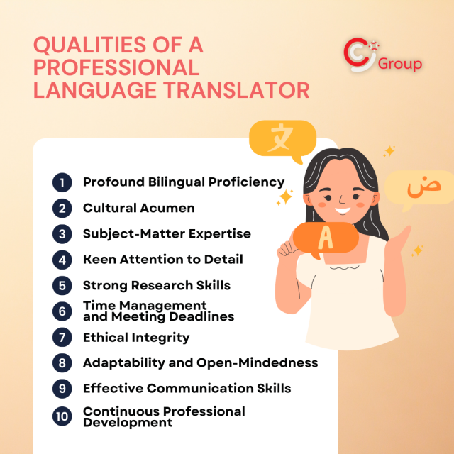 Qualities of a Professional Language Translator