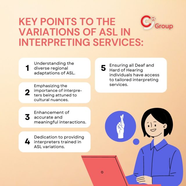 Variations of ASL in Interpreting Services